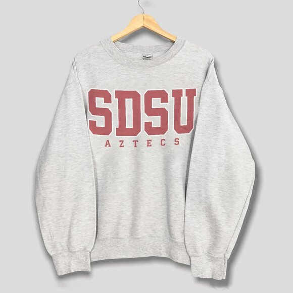 SDSU San Diego State University Sweatshirt, San Diego State Aztecs Football Tee - Picture 1 of 2